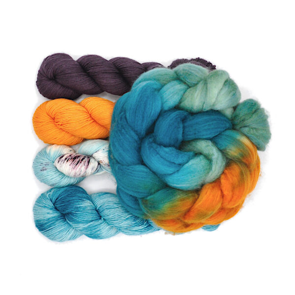 Image of Mix & Match Game of Bones, fiber and yarn